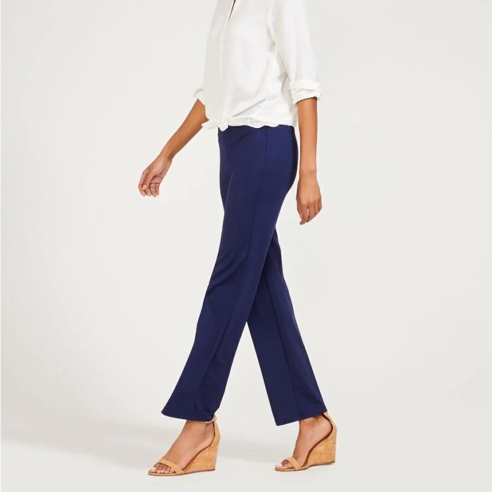 J. McLaughlin Carmel Straight Leg Pant - Winter Navy